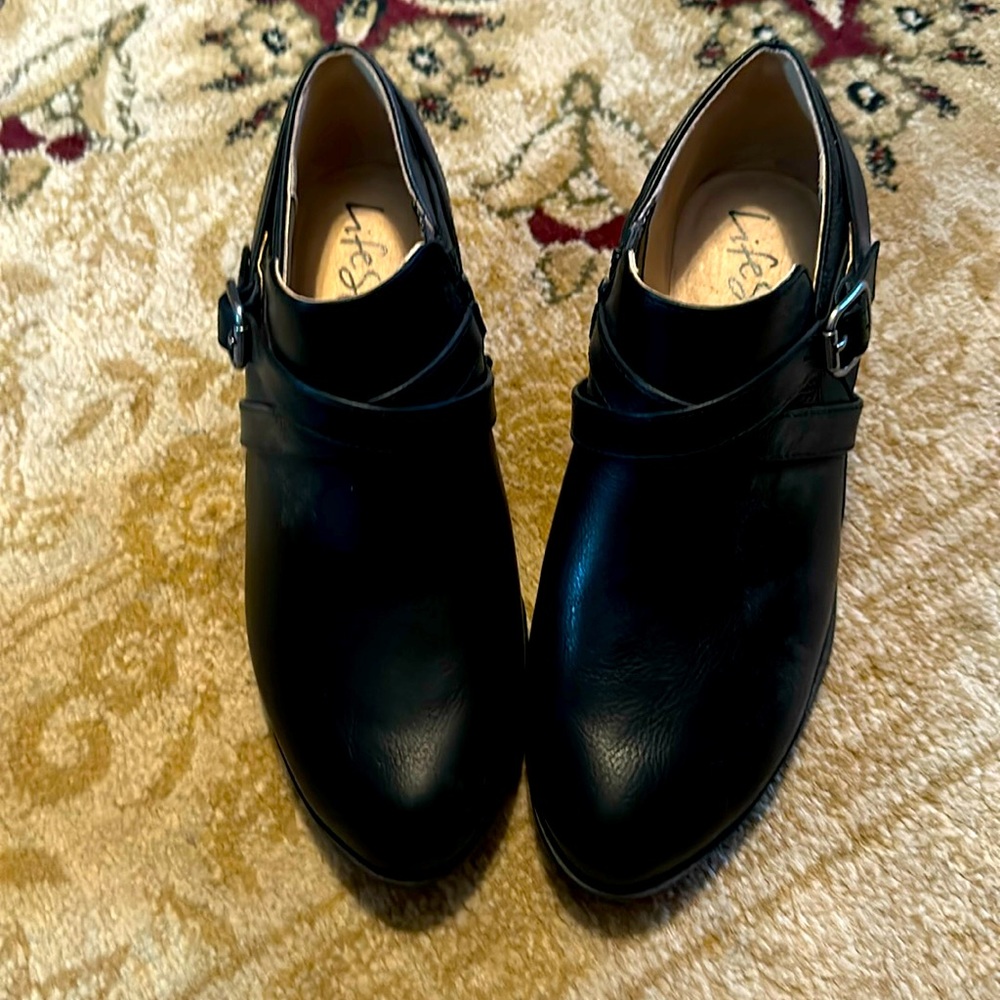 LifeStride Adley Shootie Velocity 2.0 Black Ankle Boots 6.5.
